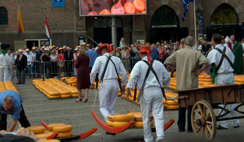 Alkmaar Mercato del formaggio