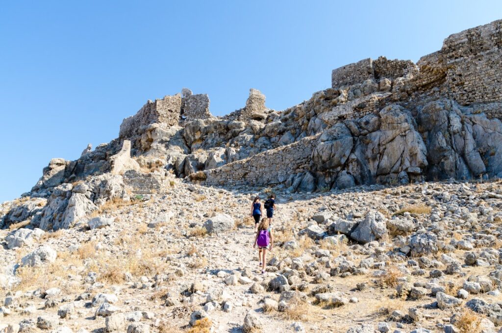 Rodi, rocca di Feraklos