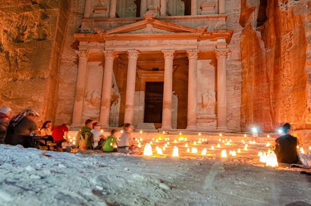 Petra by night - Il Tesoro