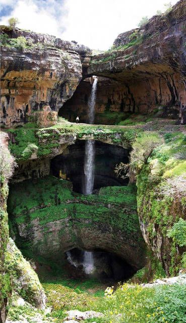 Baatara gorge waterfalls