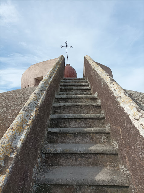 Sulla cupola della chiesa di San Giuliano - Catania