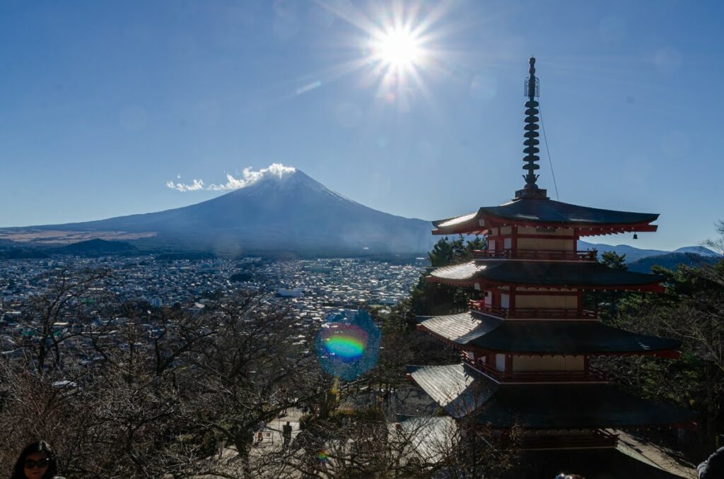 Chureito pagoda