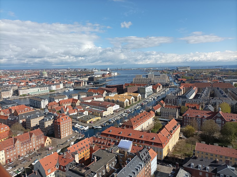 Panorama di Copenhagen