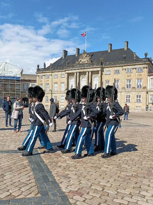 Amalienborg Cambio della guardia