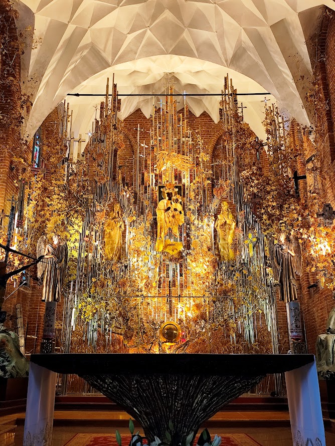 L'altare d'ambra di Santa Brigida